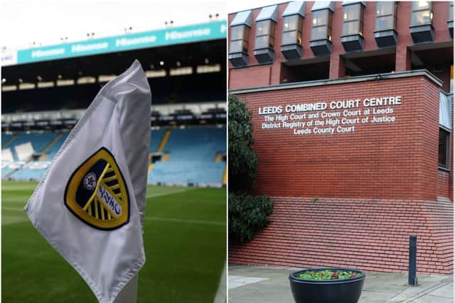 A man was handed a three-year football banning order after an offensive chant at Elland Road. Picture by Getty Images/National World