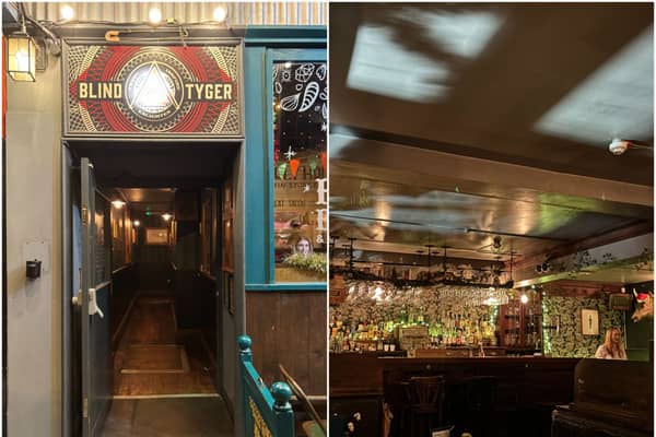 Blind Tyger is a hidden drinking den in Leeds city centre with a wide selection of signature cocktails.