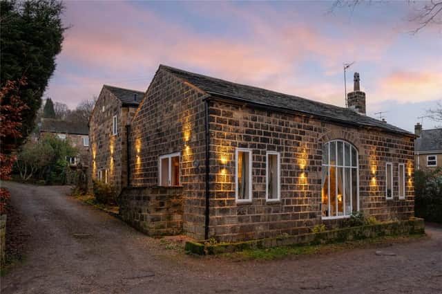 This absolutely stunning barn conversion Holly Barn on Rein Road in Horsforth is on the market with Furnell Residential for £995,000.