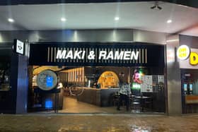 The new restaurant in Leeds is Maki & Ramens second England site. Picture by National World 