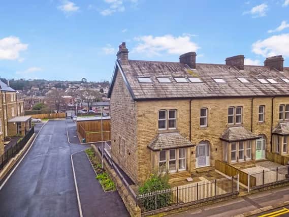 This luxurious end terrace property on Richmond Terrace in Guiseley is on the market with Enfields Luxe for £700,000.
