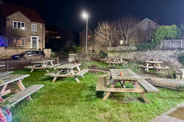 I suspect the large beer garden is busy in the summer.
