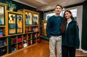 Sam and Rose Mateer have just taken over a long-standing jewellery store in Ossett, Wakefield. My Silver Shop sells women's jewellery and leather goods. 