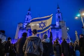 There was an increase in reported hate crimes in light of the escalation of the Israel-Hamas conflict