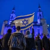 There was an increase in reported hate crimes in light of the escalation of the Israel-Hamas conflict
