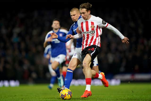 HELP: From Jack Clarke for Sunderland, but ultimately in vain.