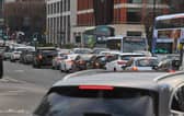 Gridlocked traffic in Leeds city centre on Saturday as work continues on Armley Gyratory (Photo by Steve Riding/National World)