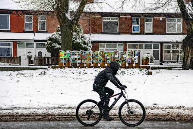 The Met Office has said to expect snow and ice in Leeds on Tuesday