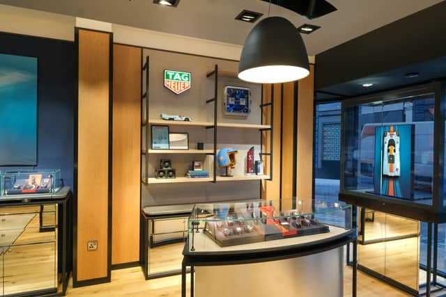 Inside TAG Heuer, Commercial Street, which has undergone significant investment. Photo: Beaverbrooks