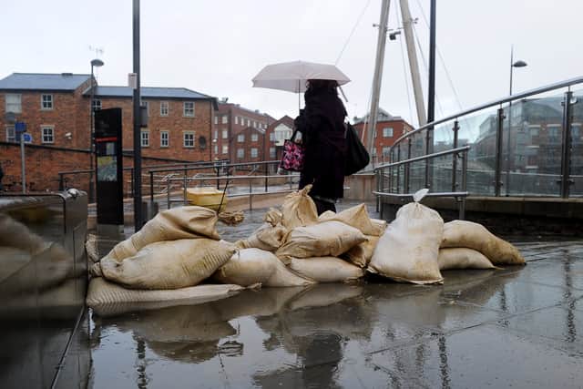 The Met Office has issued weather warnings for wind and rain in Leeds as Storm Isha hits (Photo by Simon Hulme/National World)
