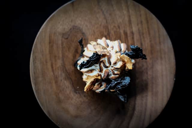 The baked Alaska dish from the 'Stuck in the Past' menu (Photo by HOME)
