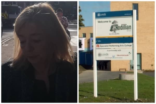 Headteacher Lorraine Bradley smashed into two cars and blew four times over the drink-drive limit at the roadside. (pics by National World)