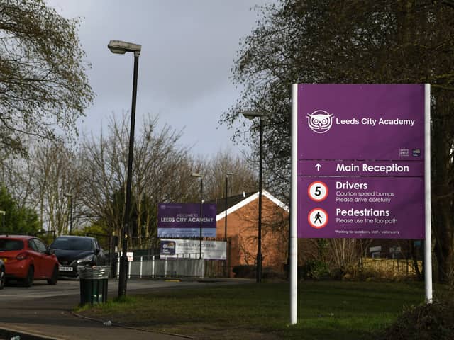 Leeds City Academy launched a planning application in September. Picture: Jonathan Gawthorpe