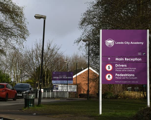 Leeds City Academy launched a planning application in September. Picture: Jonathan Gawthorpe