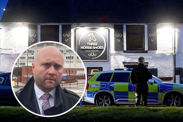 The mother of a newborn baby who was found dead in the toilets of the Three Horse Shoes pub, in Oulton, has been urged to come forward by DCI James Entwistle, of West Yorkshire Police, who is leading enquiries.