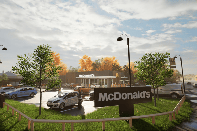 McDonalds said the restaurant would create around 120 new jobs in the area. Pic: McDonalds