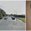 The victim was attacked by two boys with machetes on Florence Street. (library pics by National World and Google Maps)