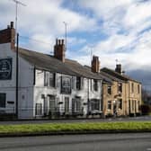 The Three Horse Shoes in Oulton, Leeds, on Tuesday morning (Photo by Tony Johnson)