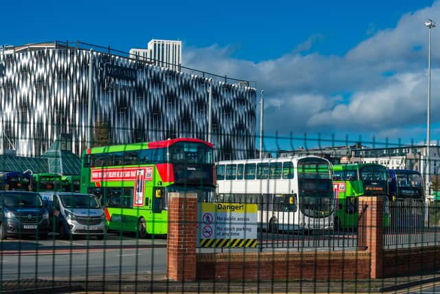 A host of bus services are set to be diverted this week. Picture: James Hardisty