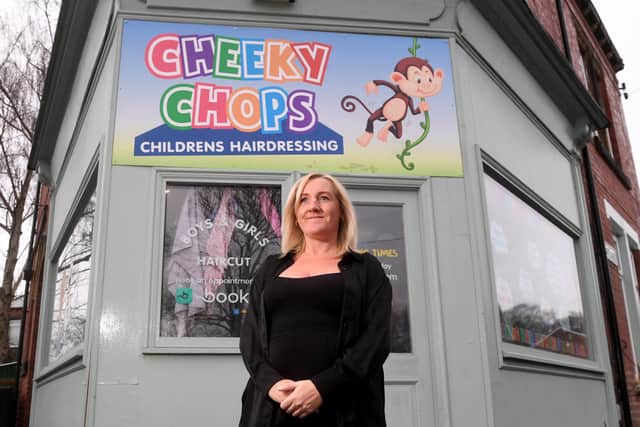 Jody Brayshaw is the owner of Cheeky Chops children's hair salon in Meanwood (Photo by Simon Hulme)