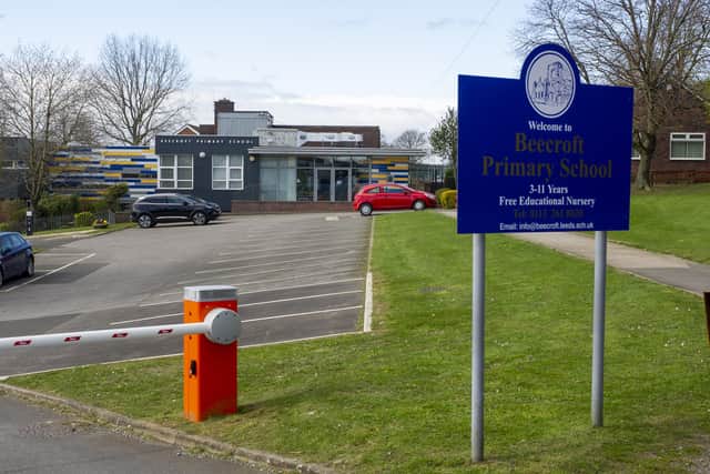 Beecroft Primary School, located in Eden Way, Kirkstall, was rated Outstanding in all five inspected categories. Picture: Tony Johnson