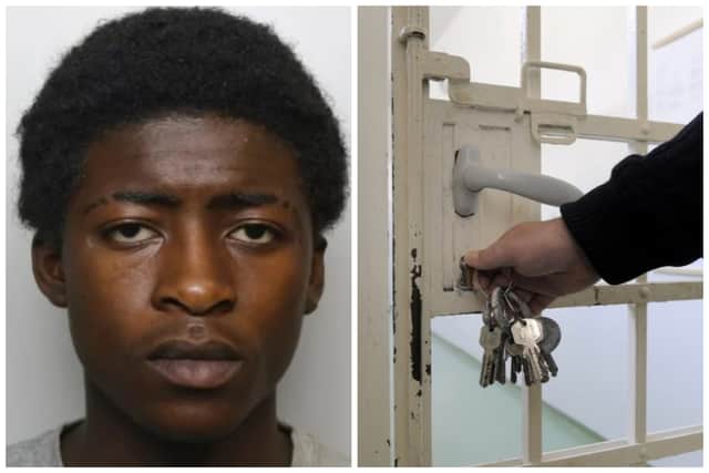 Nami was given an additional four-year jail sentence for the razorblade attack in HMP Wakefield. (pics by WYP / National World)