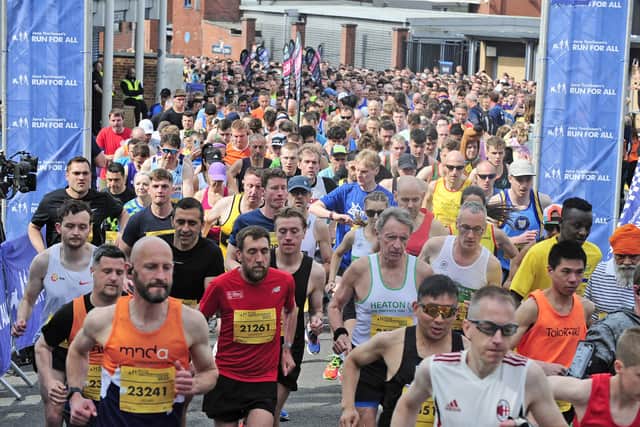 Thousands of runners are expected to take part in this year's Rob Burrow Leeds Marathon. Photo: Steve Riding.