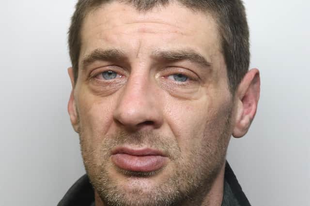 Galvin terrified an unsuspecting couple when he burst into their home demanding money. (pic by WYP)