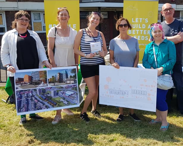 The community is hoping to raise half a million pound to build much needed homes in Armley. Picture by Leeds Community Homes