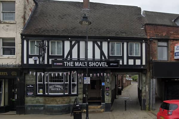 The Malt Shovel pub in Pontefract is set to reopen on Thursday, March 28. Picture: Google