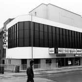 The photograph dates from when the ABC was re-opened as a twin cinema, on April 5, 1970, with showings of 'Paint Your Wagon' and 'Spring and Port Wine'.