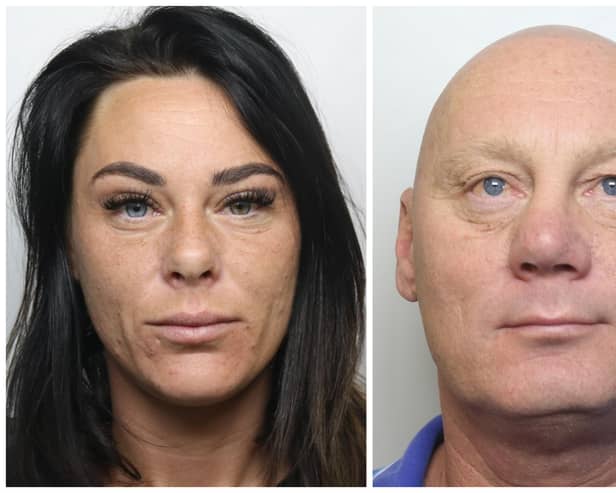 Georgina and Paul Pepper were jailed this week for the vicious attack on Paul's ex partner. (pics by WYP)