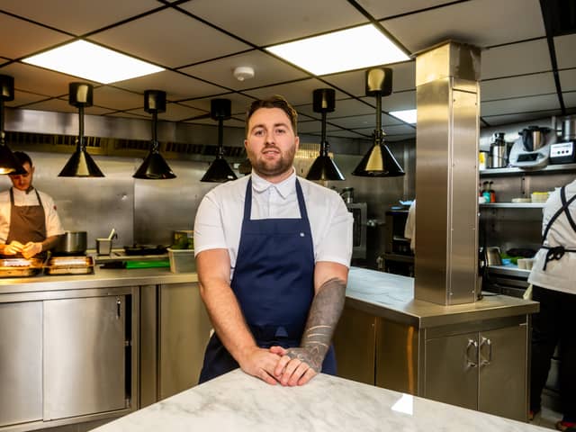 Brayden Davies is the new head chef at The Box Tree in Ilkley (Photo by James Hardisty/National World)