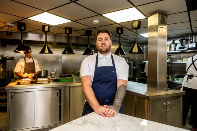 Brayden Davies is the new head chef at The Box Tree in Ilkley (Photo by James Hardisty/National World)