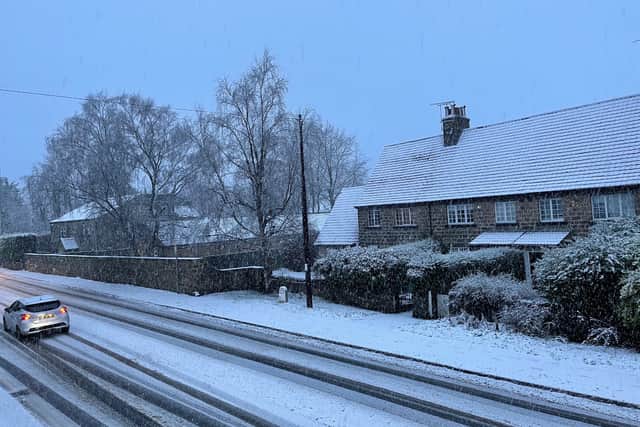Snow is forecast in Alwoodley from 1pm (Photo by National World)