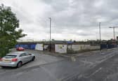 A man riding a motorbike was taken to hospital on Tuesday after crashing with a car on Whitehall Road. Picture by Google