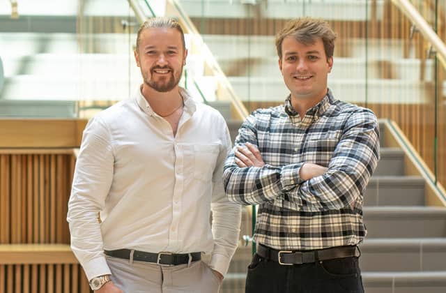 We Are Enterprise Recruitment co founders James McBride and Lyndon Timings-Thompson