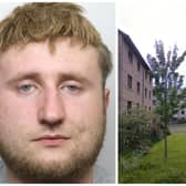 Nicholas Rees was jailed for having explosive substances at his halls of residence room at Oxley Hall in Leeds. (pic by WYP / Google Maps)