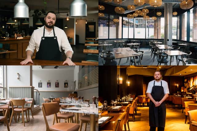 Clockwise from top left: Chef Jono at V&V, The Owl, Dakota Grill and Kino (Photo by National World/The Owl)