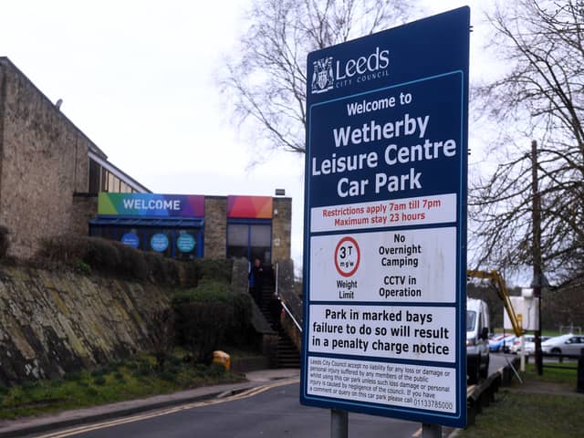 Leeds City Council has insisted that plans to rebuild Wetherby Leisure Centre are still someway off. Picture: Simon Hulme