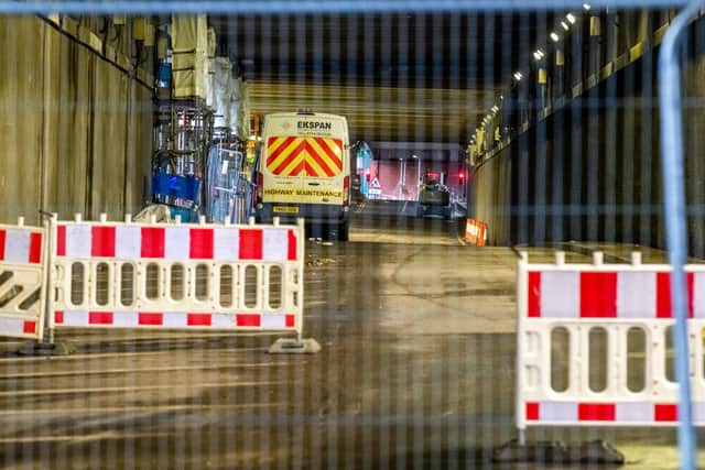 New York Road Tunnel closed to all vehicles on February 12. Picture: James Hardisty