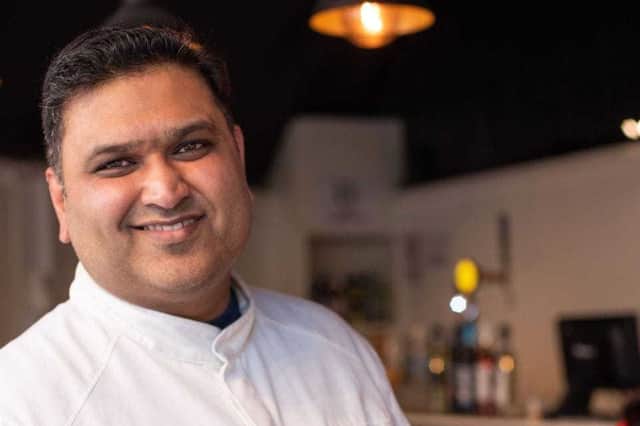 Nitin Sharma, head chef of Delhi Wala Food, Leeds city centre. 