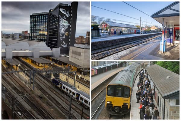 Here are the 15 train stations in Leeds ranked from most to least busy...
