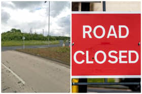 A large oil spill is affecting the A64 as it crosses the A1(M) at junction 44. Pictures: Google/NW