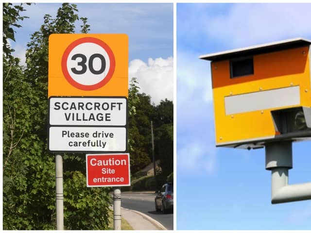 Works have begun on installing a fixed position speed camera on the A58 in Scarcroft. Pictures: NW/Stock