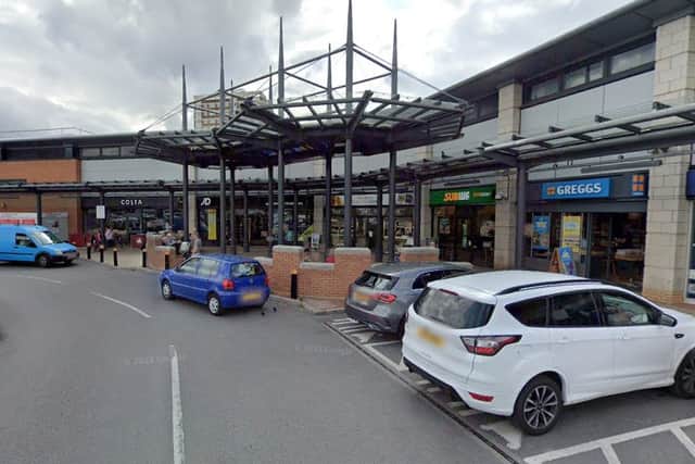 Footage was shared of the men using chainsaws to get into the jewellery store at Seacroft Green Shopping Centre. Photo: Google
