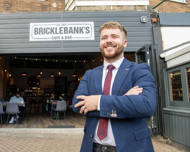 23-year-old Adam Bricklebank opened his first cafe and bar in Chapel Allerton last summer (Photo by Tony Johnson/National World)