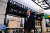 Chris Brown, of Christopher Brown Jewellers, said that staff were unable to sleep after an armed robbery on February 21. Photo: Simon Hulme.