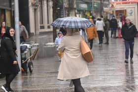 Leeds is set for a battering of rain as a yellow weather warning is put in place by the Met Office. Photo: Gary Longbottom.
