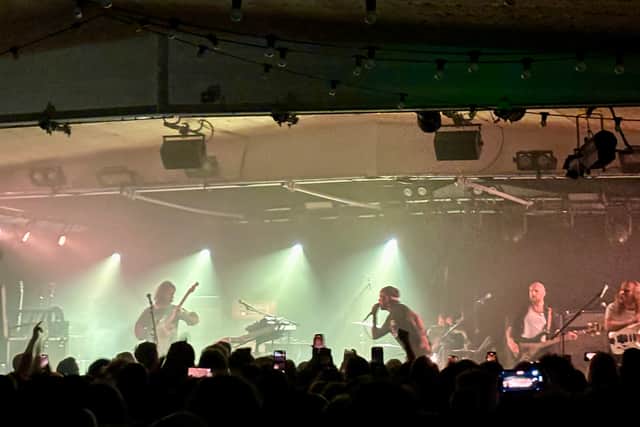 Idles played a surprise gig at Project House in Leeds celebrating the release of their fifth album, Tangk. Picture by National World